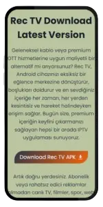 Download Rec TV APK File